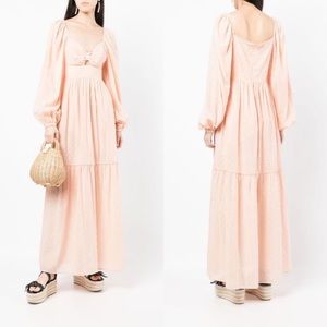 NWT We Are Kindred ISABELLA CUT OUT BUSTIER MIDI DRESS